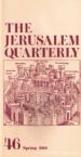 The Jerusalem Quarterly ; Number Forty Six, Spring 1988